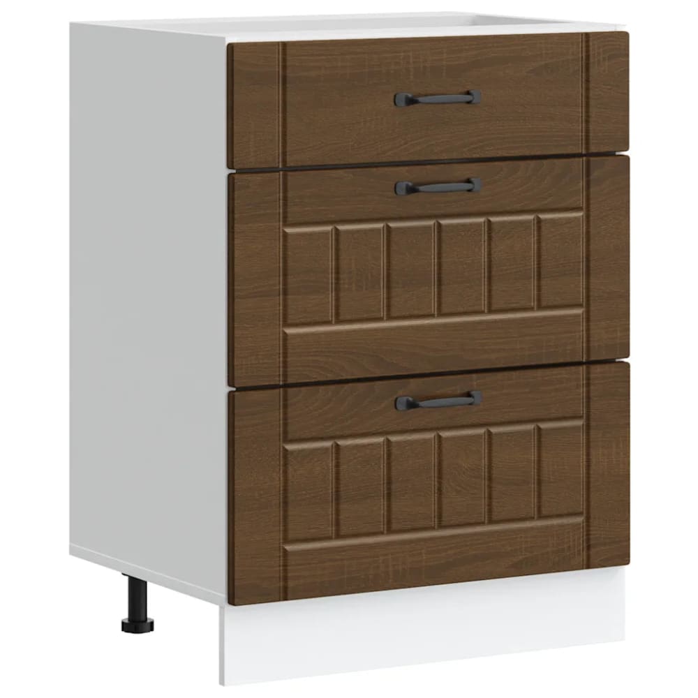 Armoire de cuisine lucca bois beige 60 x 46 x 81.5 cm Armoire de cuisine lucca bois beige 60 x 46 x 81.5 cm