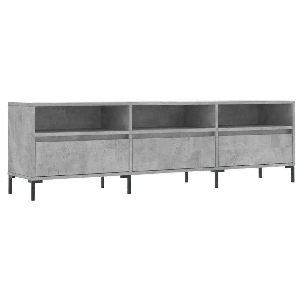 Meuble tv moderne pratique bois marron 150 x 30 x 44.5 cm Meuble tv moderne pratique bois marron 150 x 30 x 44.5 cm