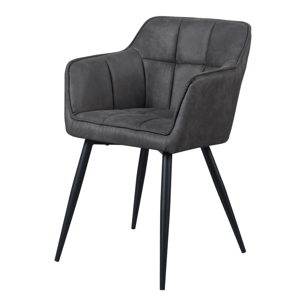 Lot de 4 chaises grise 81 x 57 x 53 cm Lot de 4 chaises grise 81 x 57 x 53 cm