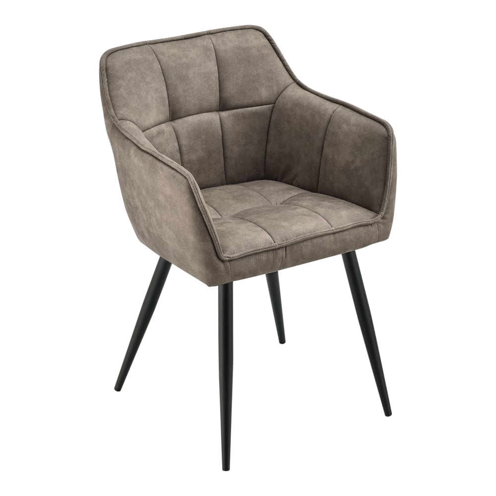 Lot de 2 chaises noire 81 x 57 x 53 cm Lot de 2 chaises noire 81 x 57 x 53 cm