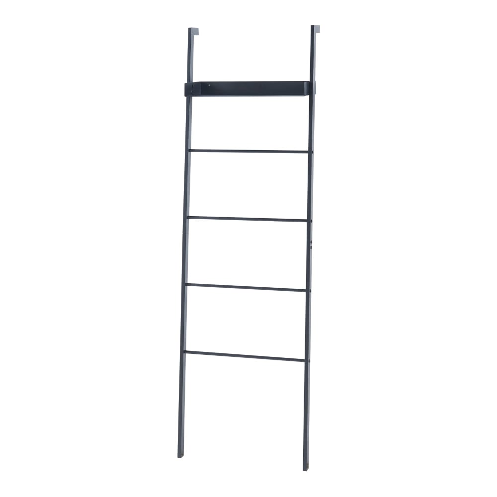 Étagère design intemporel salon noire 160 x 50 x 27.5 cm