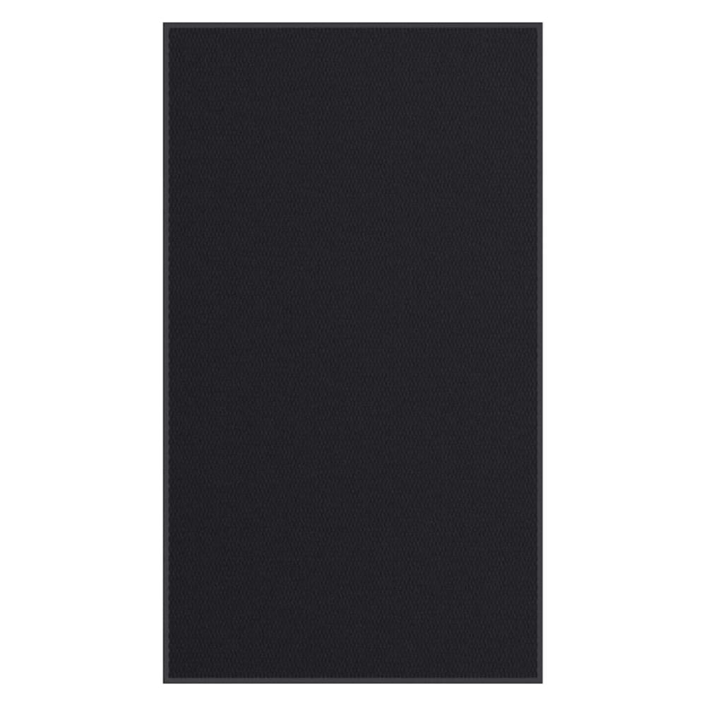 Paillasson noir antidérapant intérieur noire 115 x 200 x 5 cm