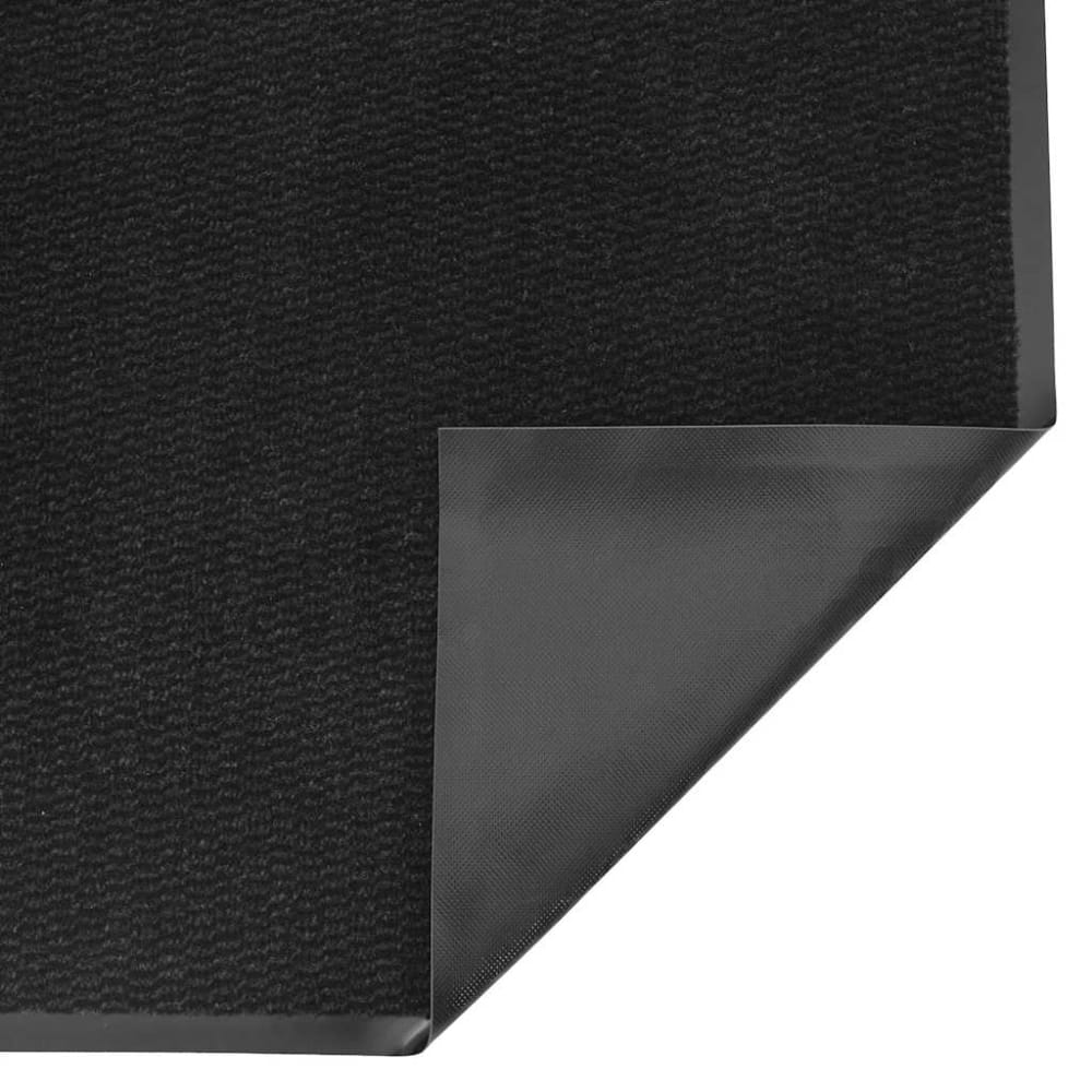 Paillasson noir antidérapant intérieur noire 115 x 200 x 5 cm — vue 4