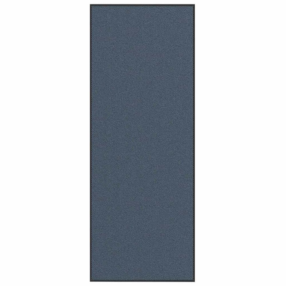 Paillasson d'entrée antidérapant durable bleue 115 x 300 x 5 cm