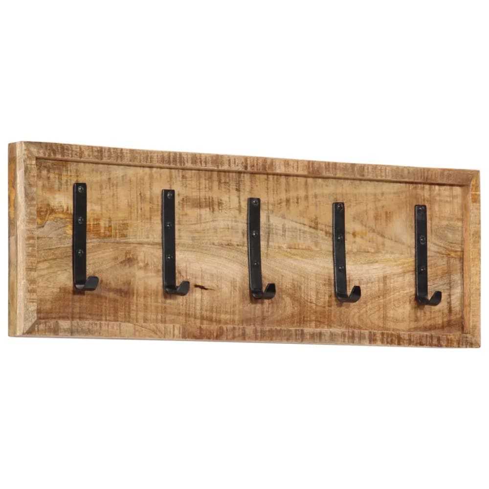 Porte-manteau mural avec 5 80 x 25 x 5.5 cm