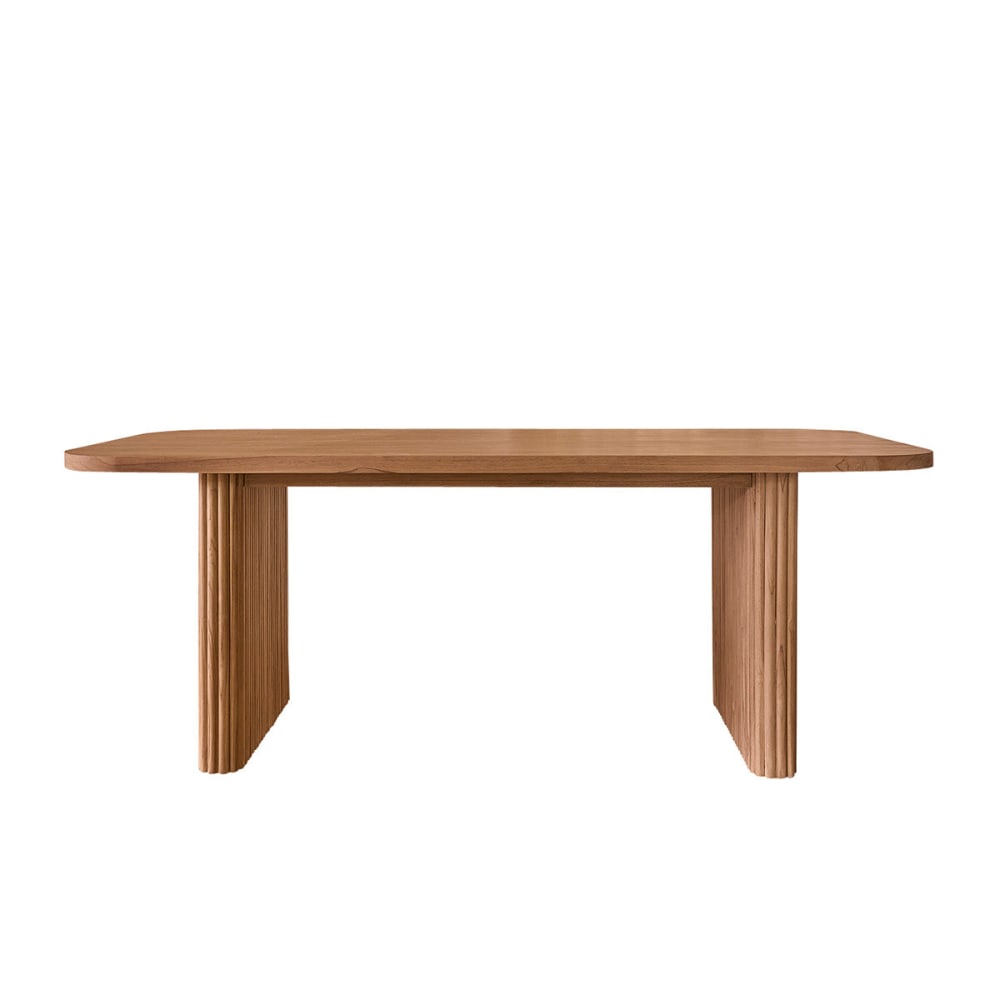 Tisch aus massivem Teakholz 200 cm - Maisons Du Monde