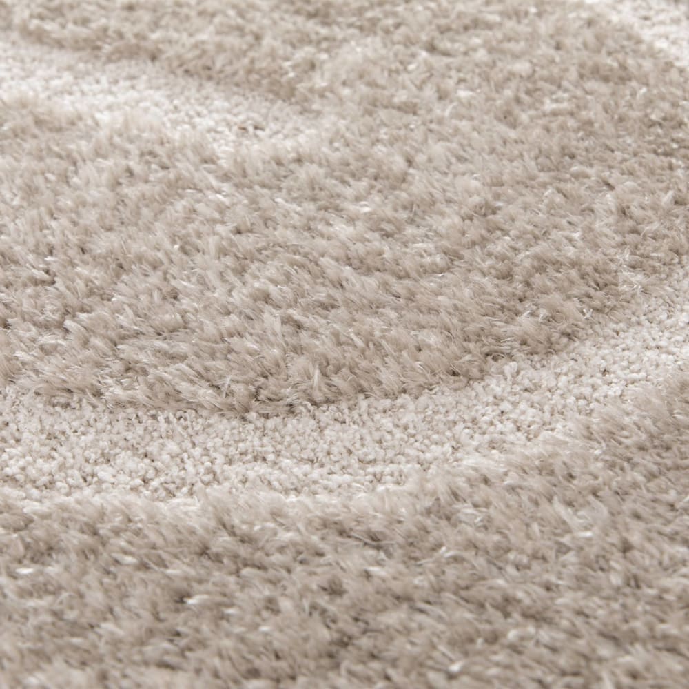 Tapis intérieur motifs géométriques taupe 80x150cm — vue 4