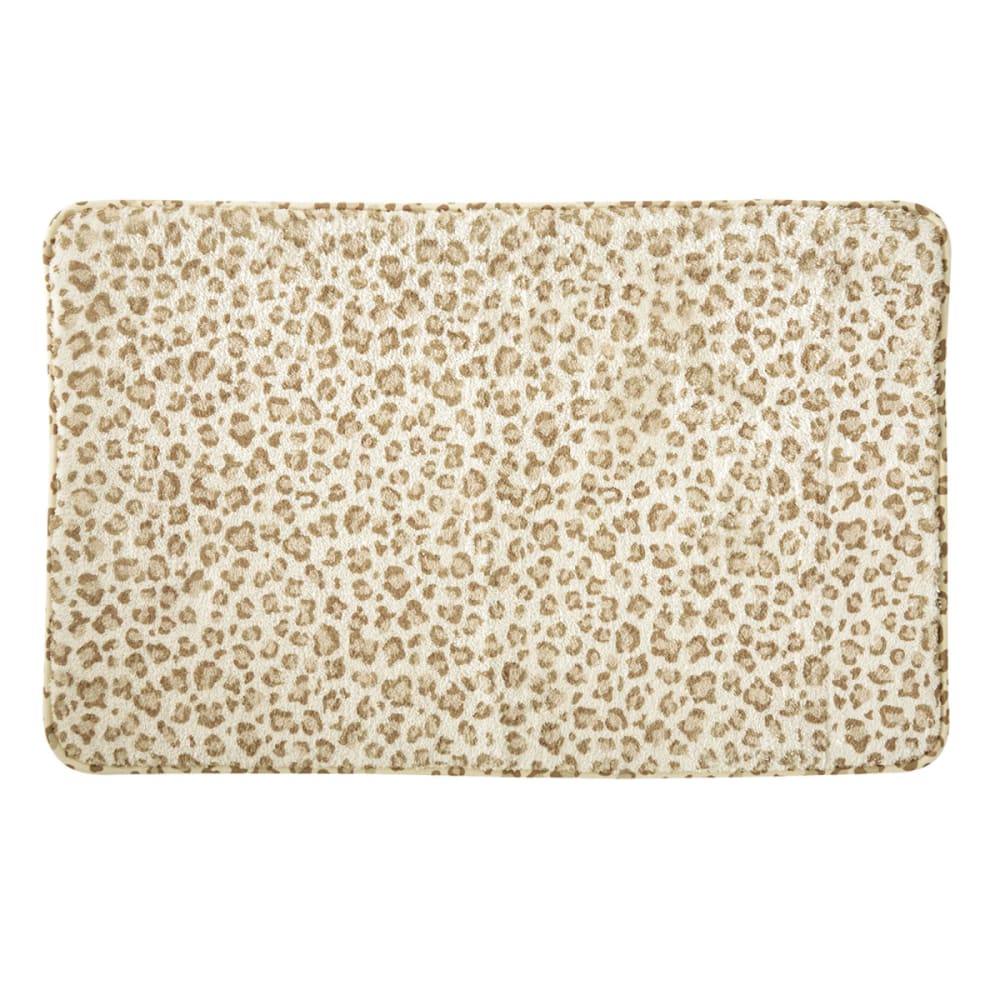 Tapis de bain léopard antidérapant 50x80cm