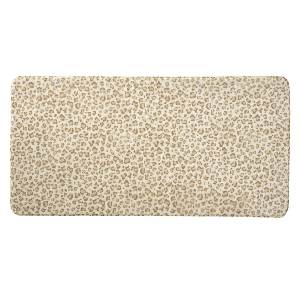 Tapis de bain léopard antidérapant 60x120cm