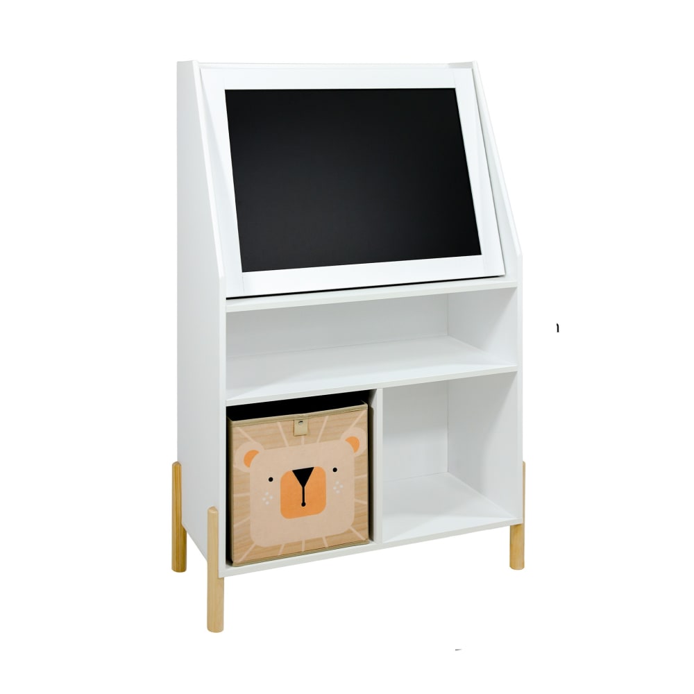 Meuble de rangement pour enfants tableau, mdf pin blanc 105x65,5x30 Meuble de rangement pour enfants tableau, mdf pin blanc 105x65,5x30