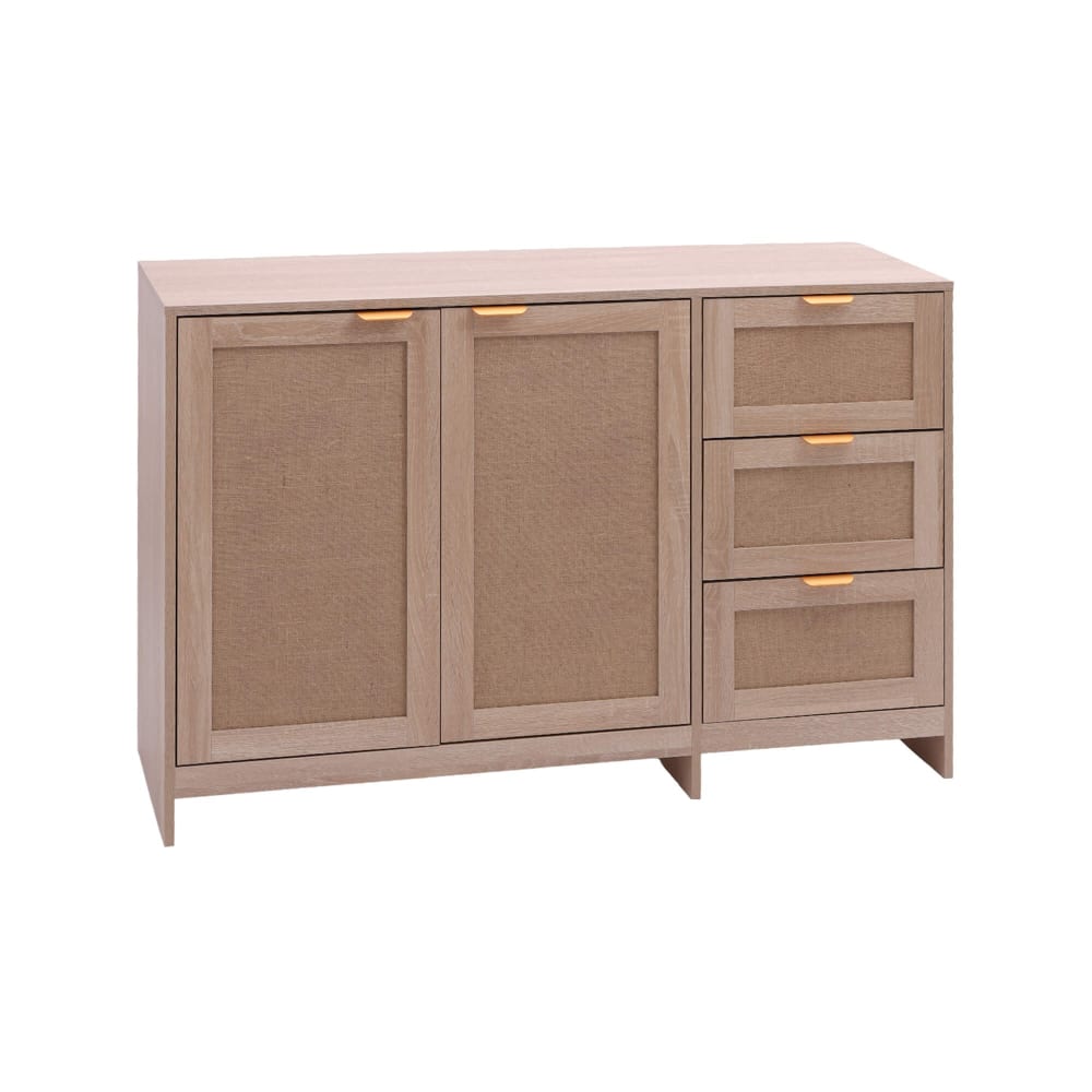 Meuble de rangement en mdf bois clair 80x118,5x34,5 Meuble de rangement en mdf bois clair 80x118,5x34,5