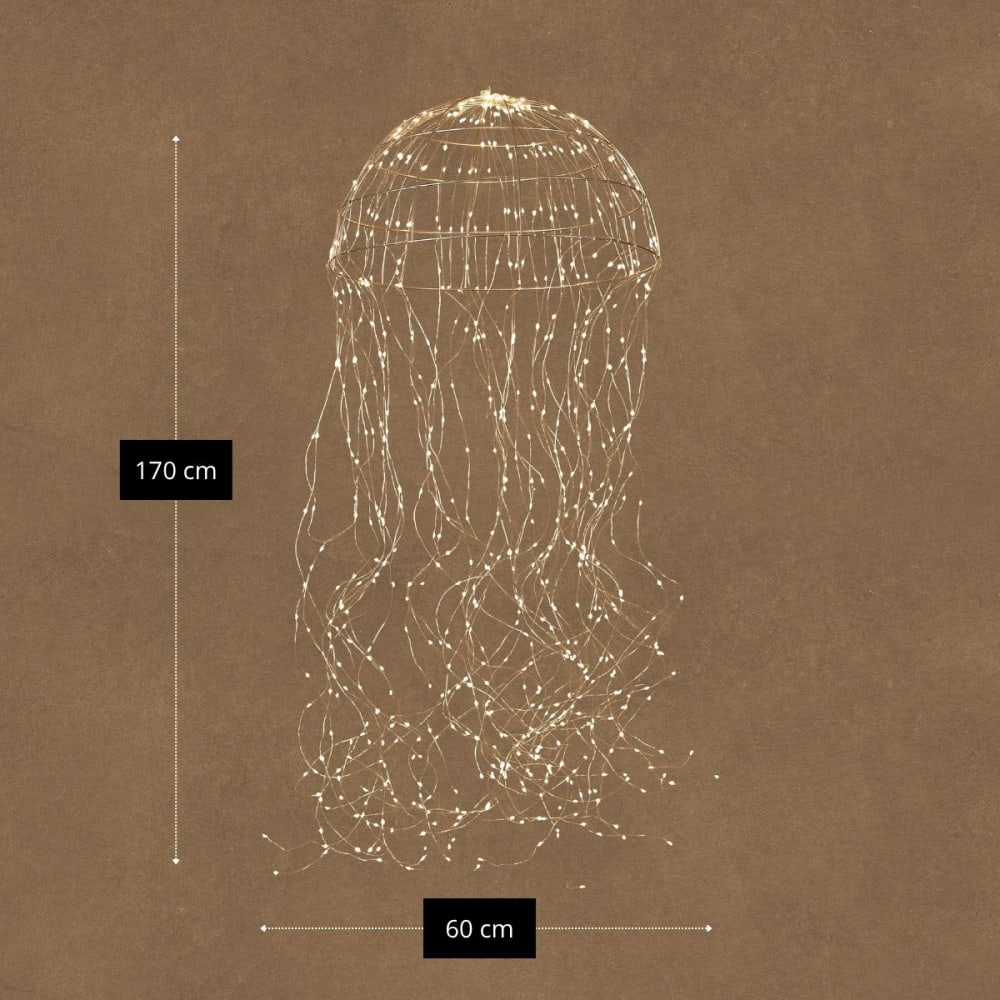 Kronleuchter  Silber Eisen H170xB60xL60cm - Maisons Du Monde
