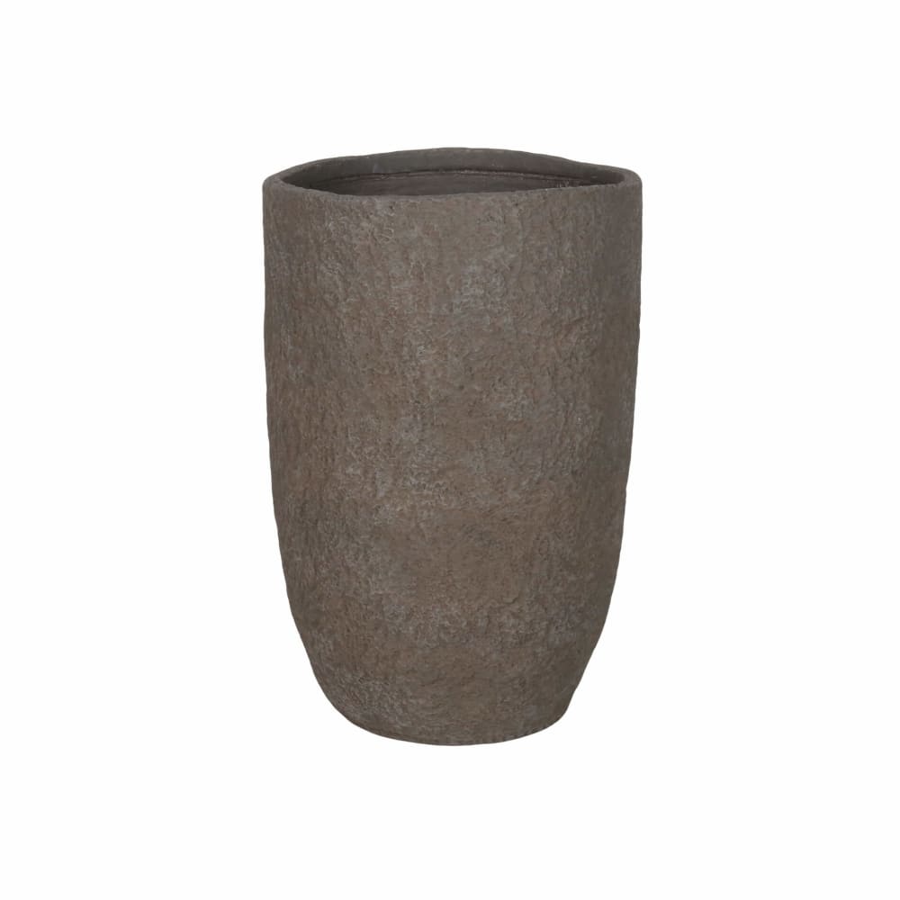 Vase pour fleurs d’intérieur en MGO marron 66,5x44x44 Vase pour fleurs d’intérieur en MGO marron 66,5x44x44
