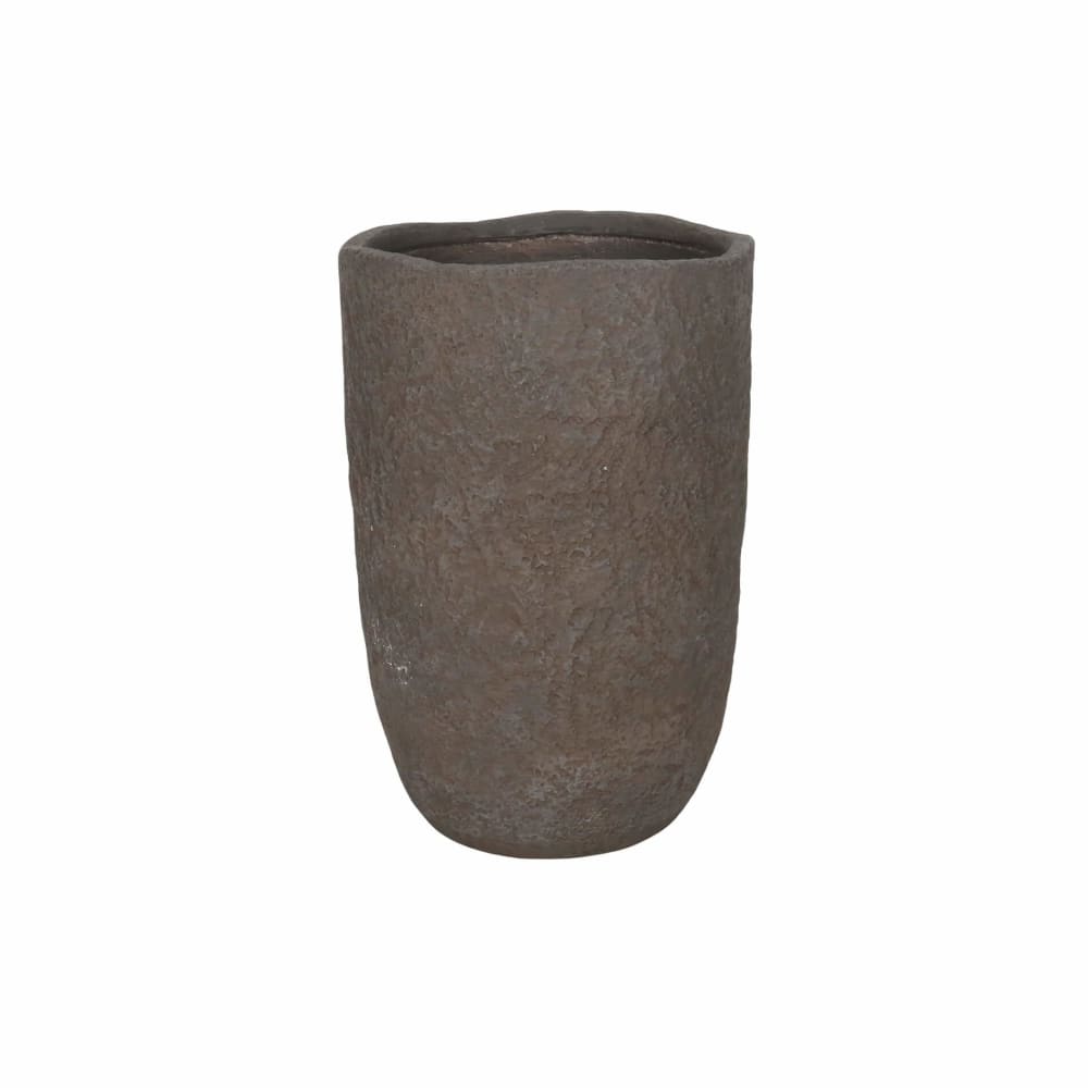 Vase pour fleurs d’Intérieur en MGO marron 55,5x36,5x36,5 Vase pour fleurs d’Intérieur en MGO marron 55,5x36,5x36,5