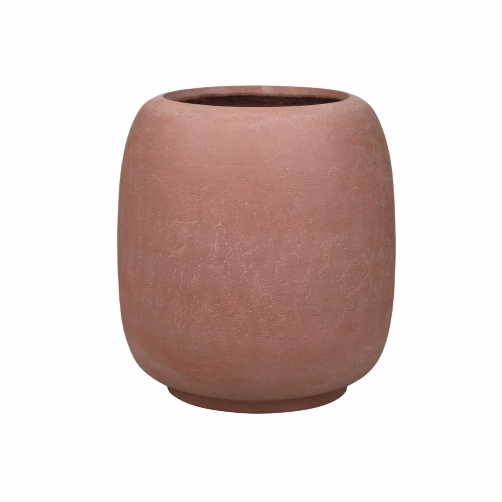 Mobili Rebecca Blumenvase mocha braun aus MGO 37x32,5x32,5 style modern - Harz