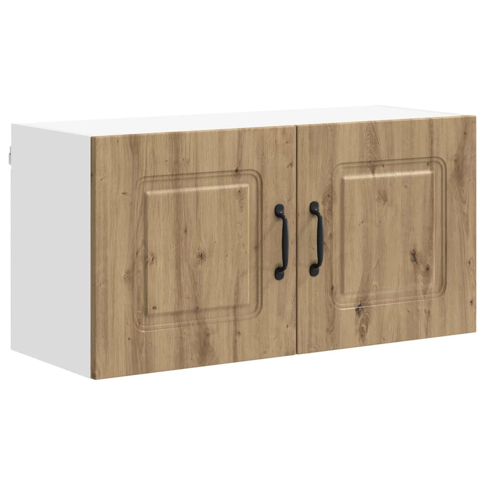 Armoire de cuisine moderne bois beige 80 x 31 x 40 cm