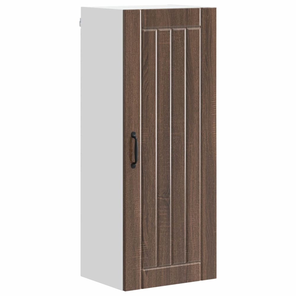 Armoire de cuisine moderne bois marron 40 x 31 x 100 cm