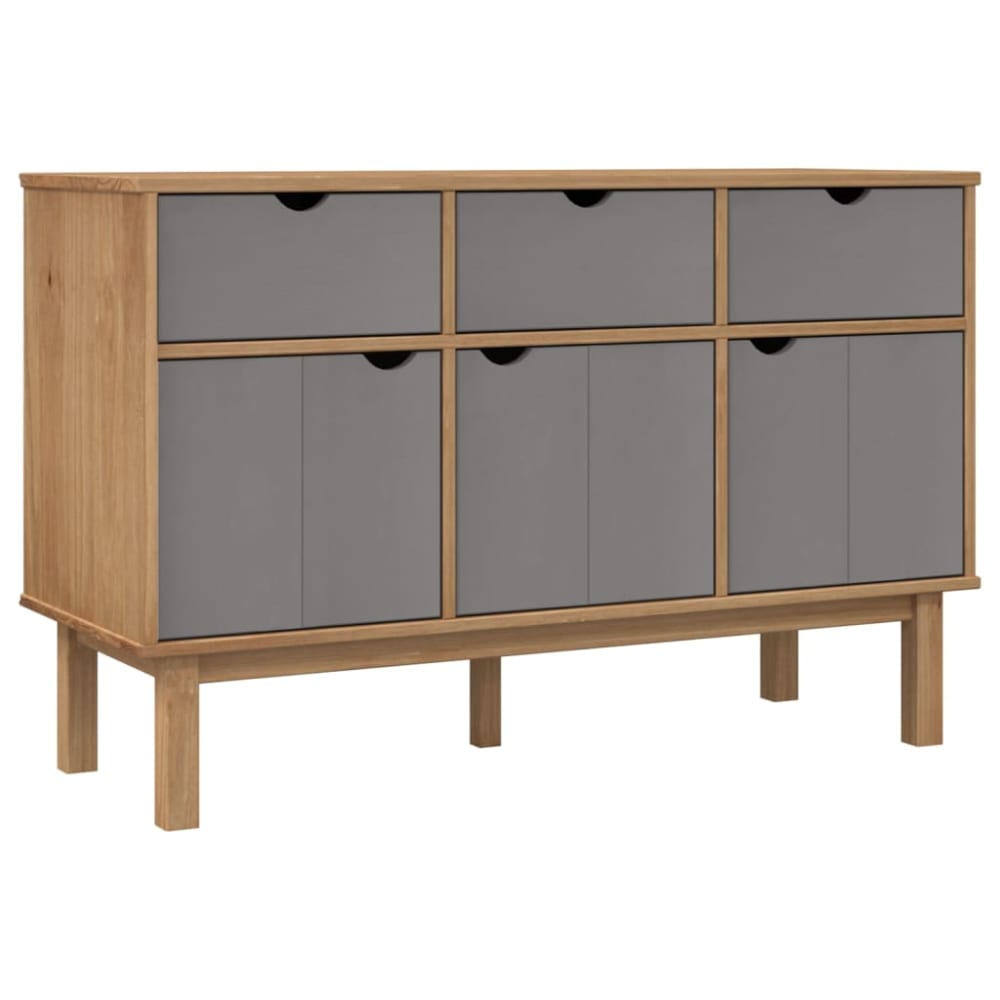 Bahut commode armoire bois marron 114 x 43 x 73.5 cm Bahut commode armoire bois marron 114 x 43 x 73.5 cm