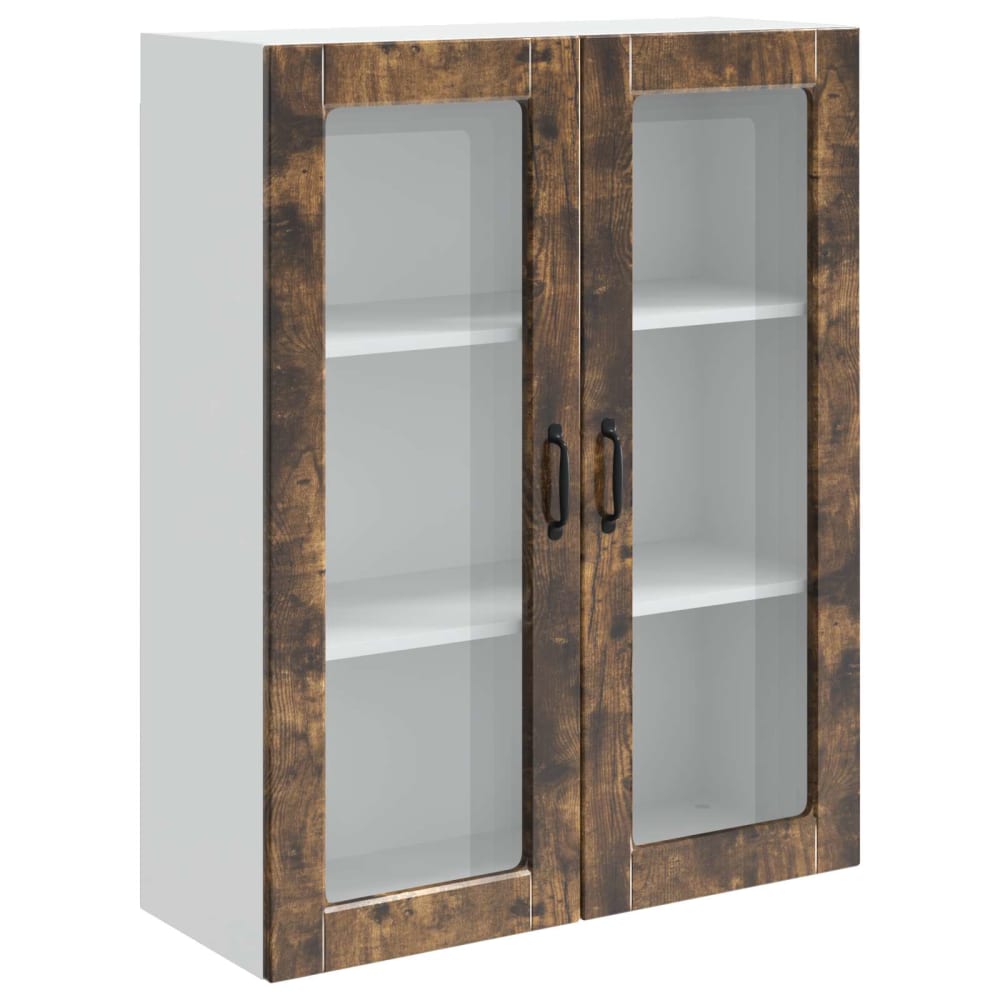 Armoire de cuisine rectangulaire bois beige 80 x 31 x 100 cm