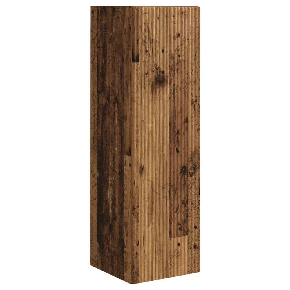Meuble tv mural moderne bois marron 30 x 31 x 100 cm Meuble tv mural moderne bois marron 30 x 31 x 100 cm