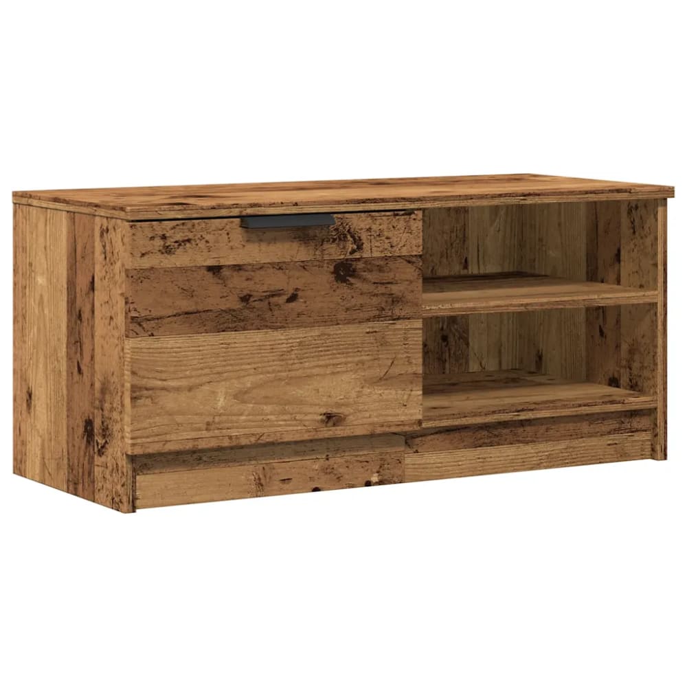 Meuble tv en bois bois marron 80 x 35 x 36.5 cm Meuble tv en bois bois marron 80 x 35 x 36.5 cm