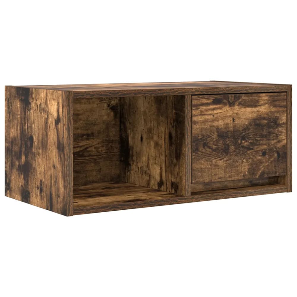 Meuble tv murale espace bois beige 60 x 31 x 25.5 cm Meuble tv murale espace bois beige 60 x 31 x 25.5 cm