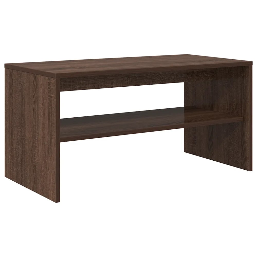 Meuble tv design moderne bois marron 80 x 40 x 40 cm Meuble tv design moderne bois marron 80 x 40 x 40 cm