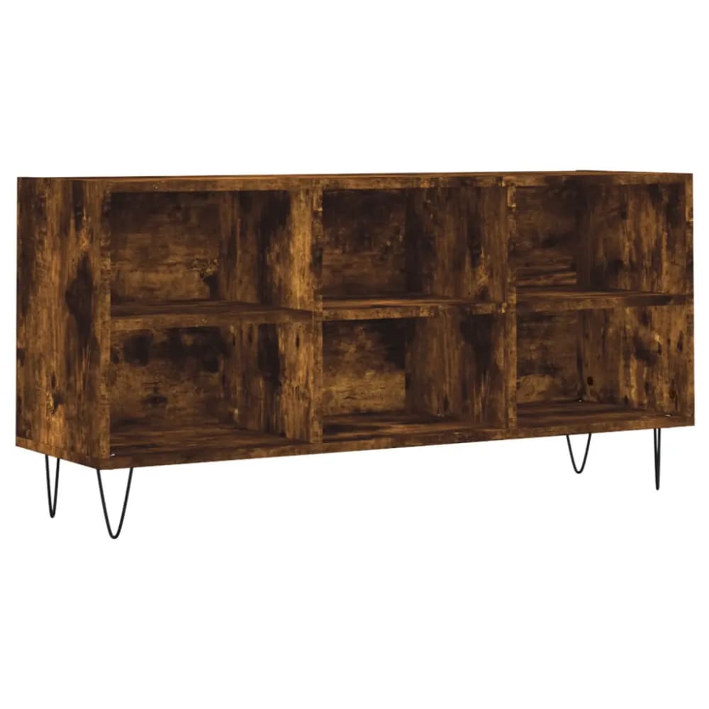 Meuble tv avec grand bois beige 103.5 x 30 x 50 cm Meuble tv avec grand bois beige 103.5 x 30 x 50 cm