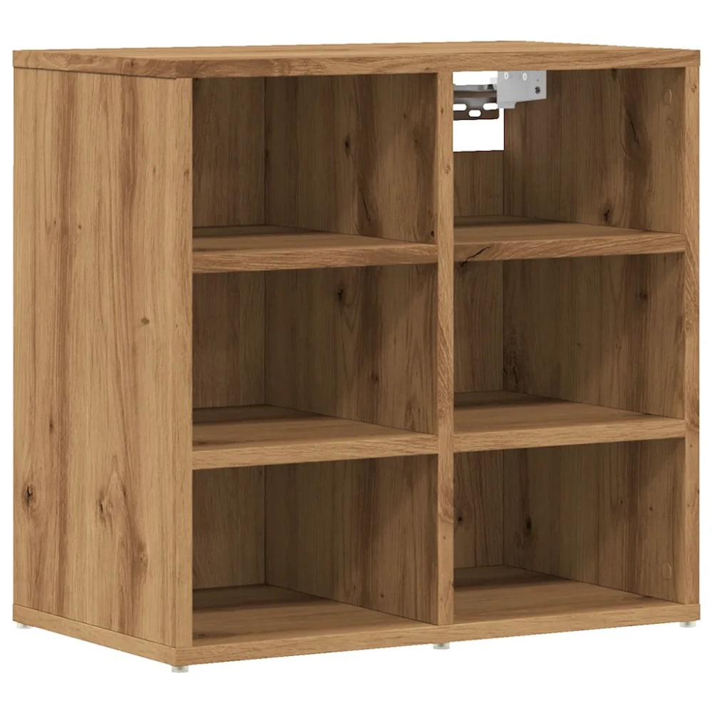 Armoire à chaussures design bois beige 52 x 30 x 50 cm Armoire à chaussures design bois beige 52 x 30 x 50 cm