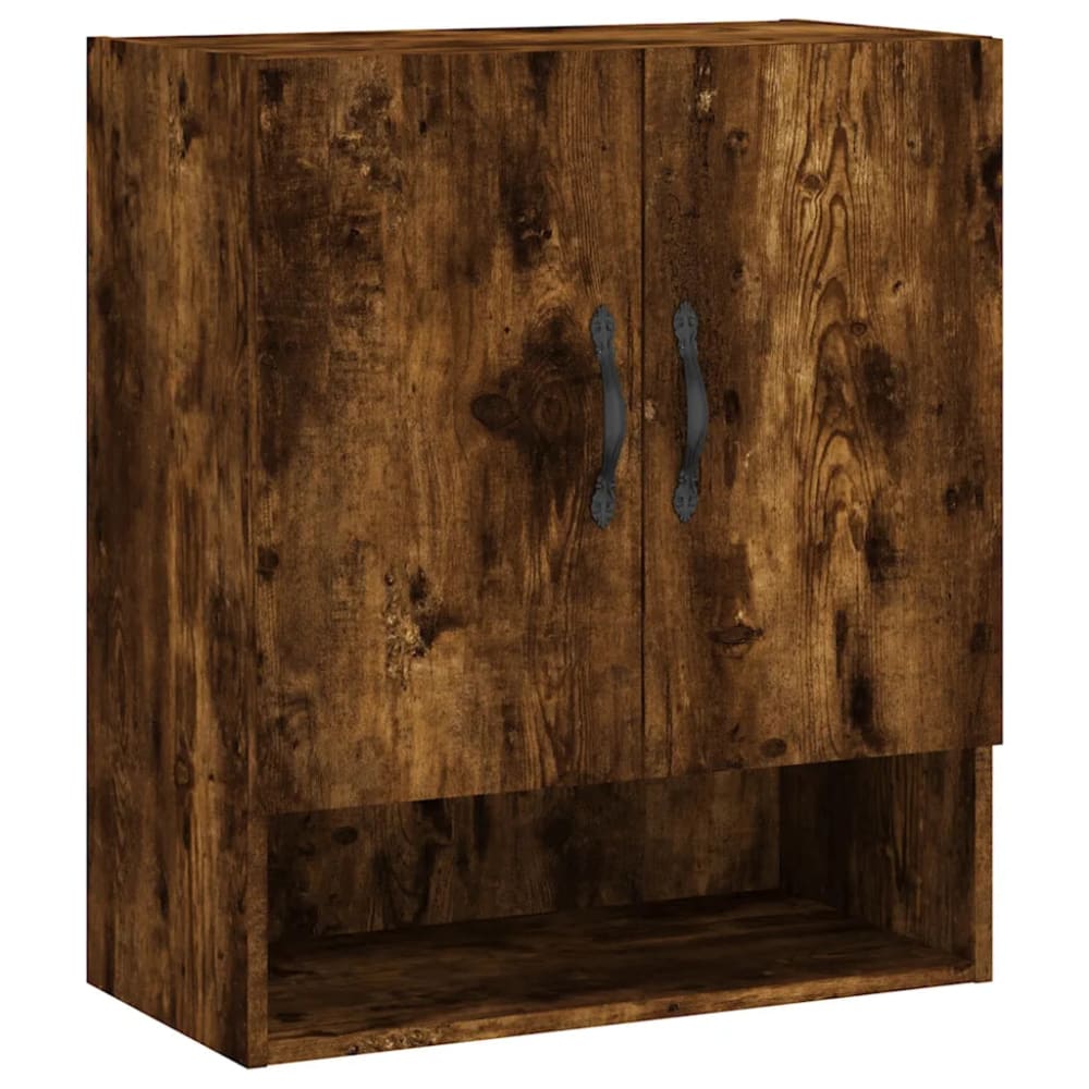 Armoire murale pratique design bois beige 60 x 31 x 70 cm
