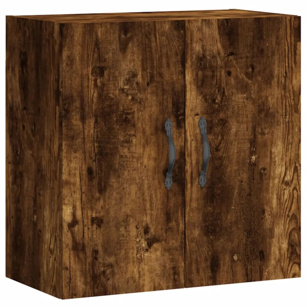 Armoire murale chêne fumé bois beige 60 x 31 x 60 cm