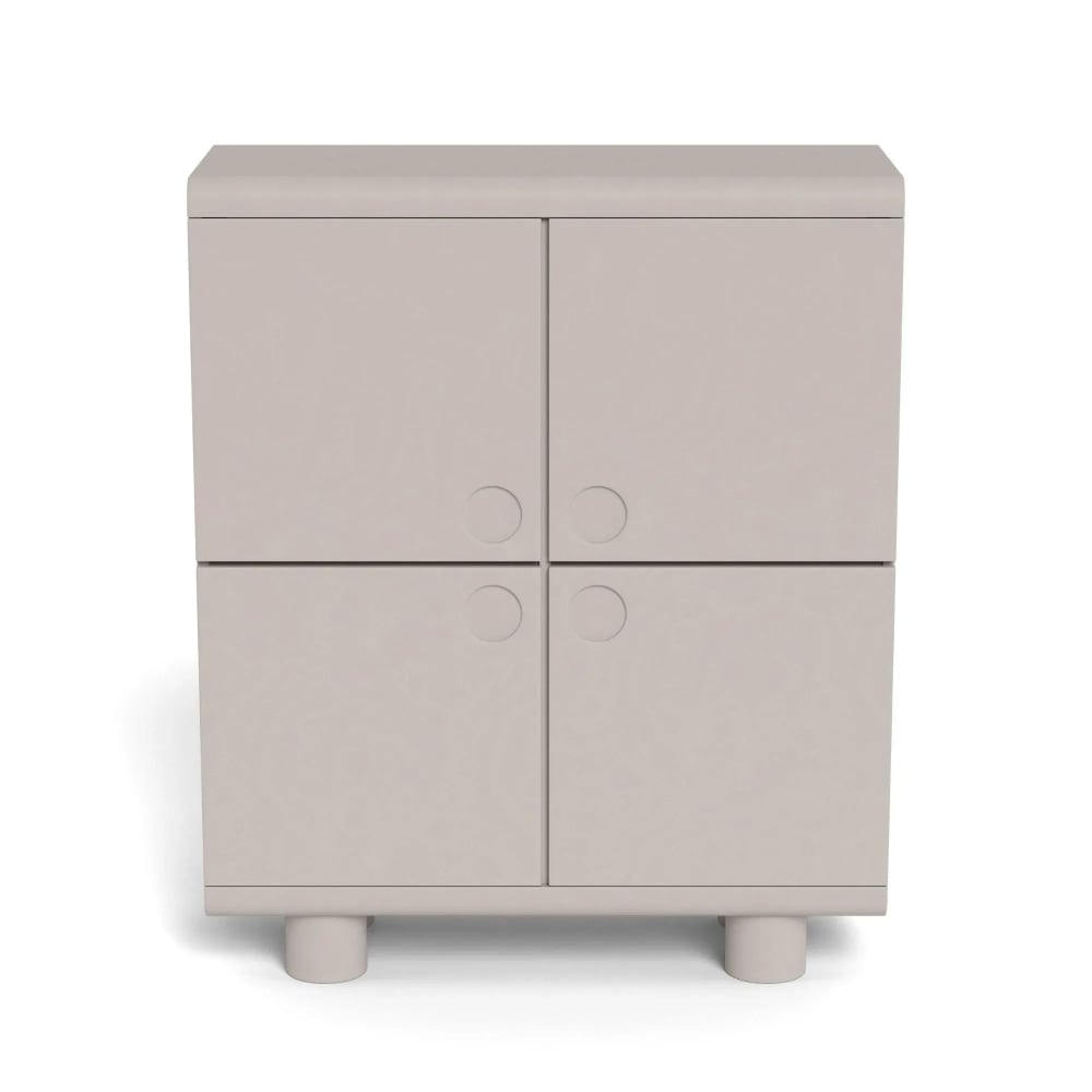 Buffet haut design 4 portes gris l100 Buffet haut design 4 portes gris l100