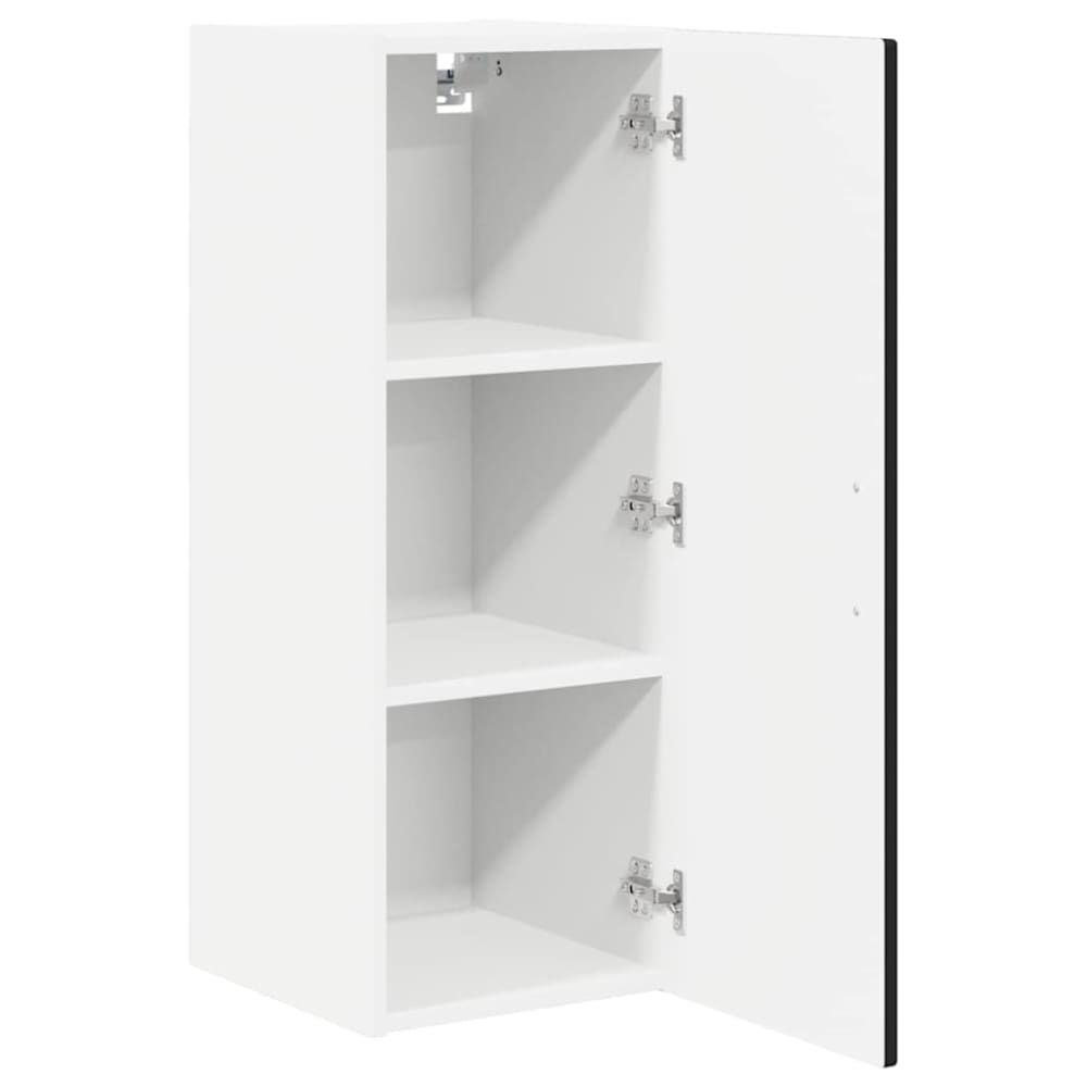 Armoire de cuisine moderne noire 30 x 31 x 80 cm