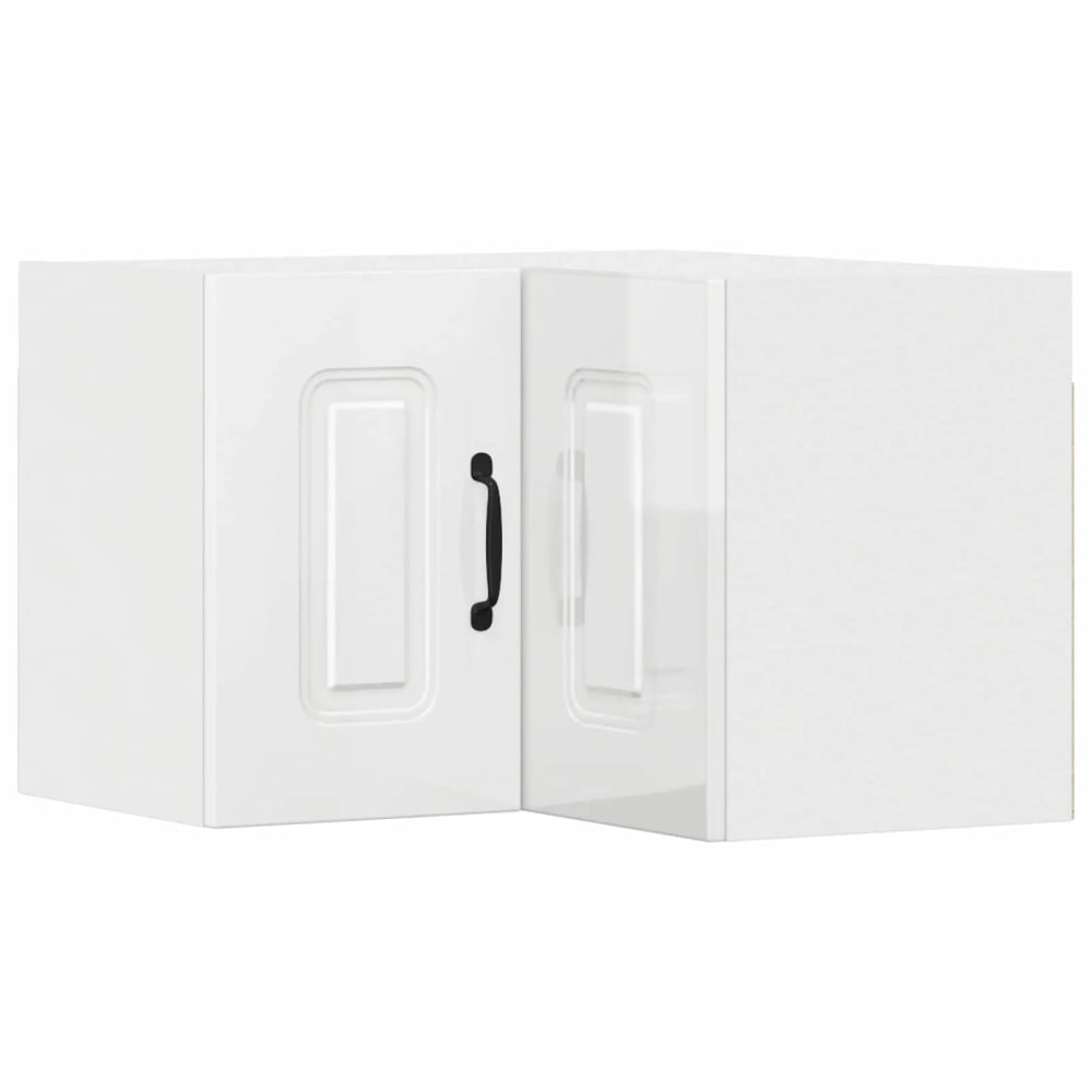 Armoire de cuisine moderne bois blanche 57 x 57 x 40 cm Armoire de cuisine moderne bois blanche 57 x 57 x 40 cm