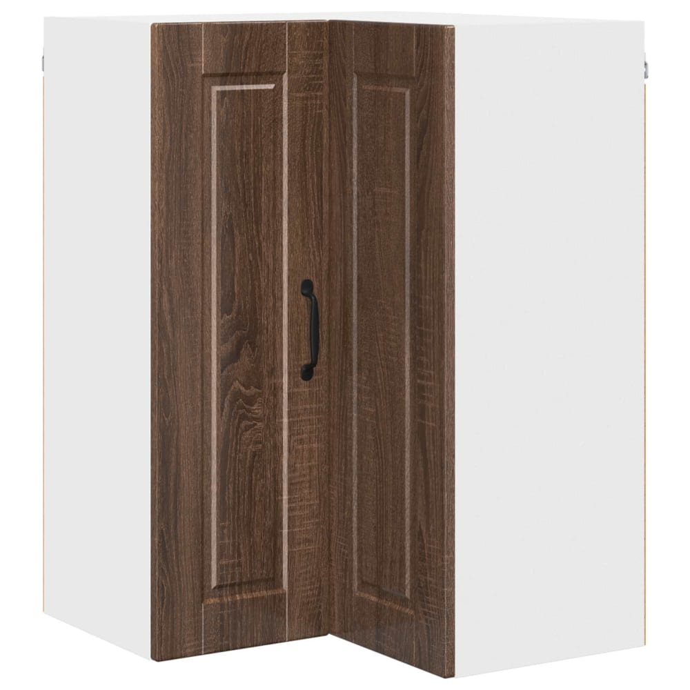 Armoire de cuisine murale bois marron 57 x 57 x 80 cm Armoire de cuisine murale bois marron 57 x 57 x 80 cm