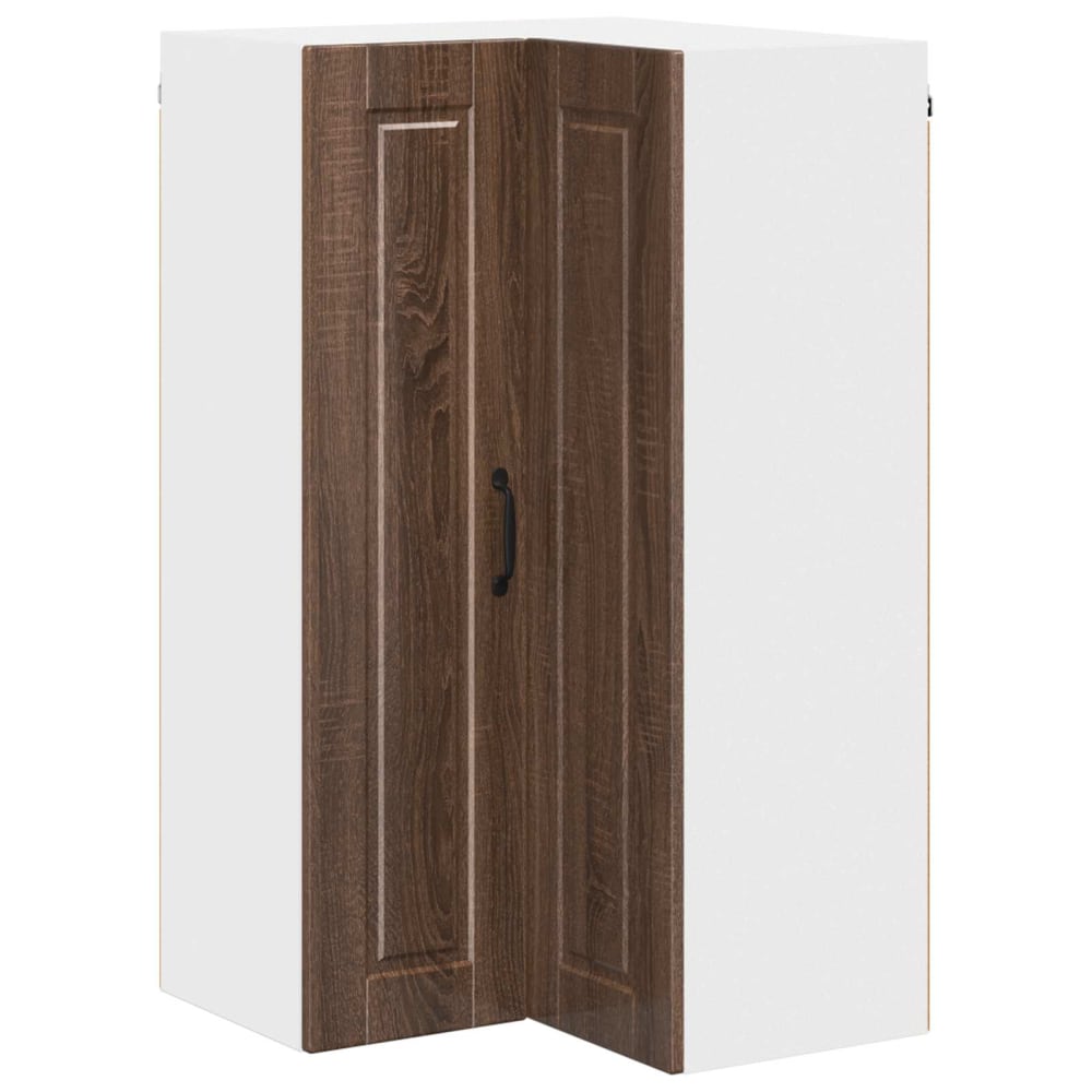 Armoire de cuisine murale bois marron 57 x 57 x 100 cm Armoire de cuisine murale bois marron 57 x 57 x 100 cm