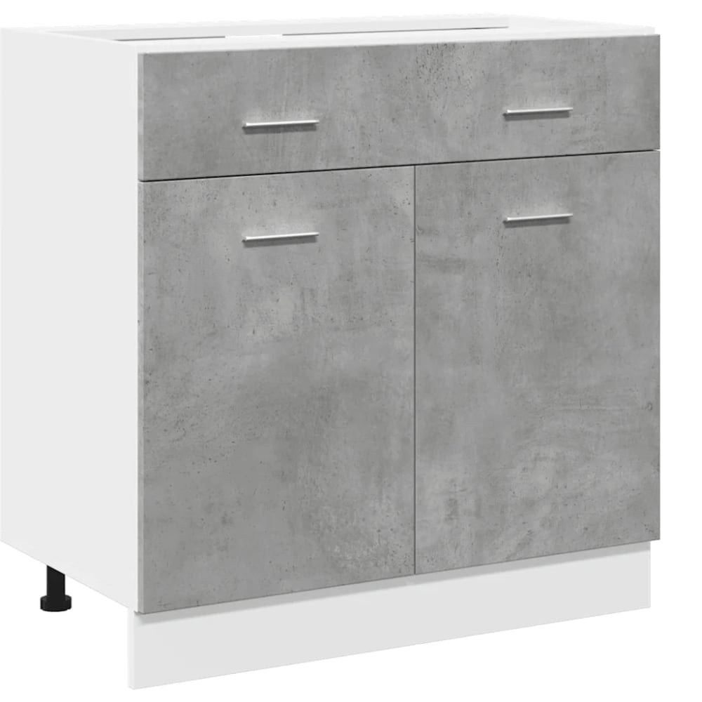 Armoire de cuisine à bois marron 80 x 46 x 81.5 cm