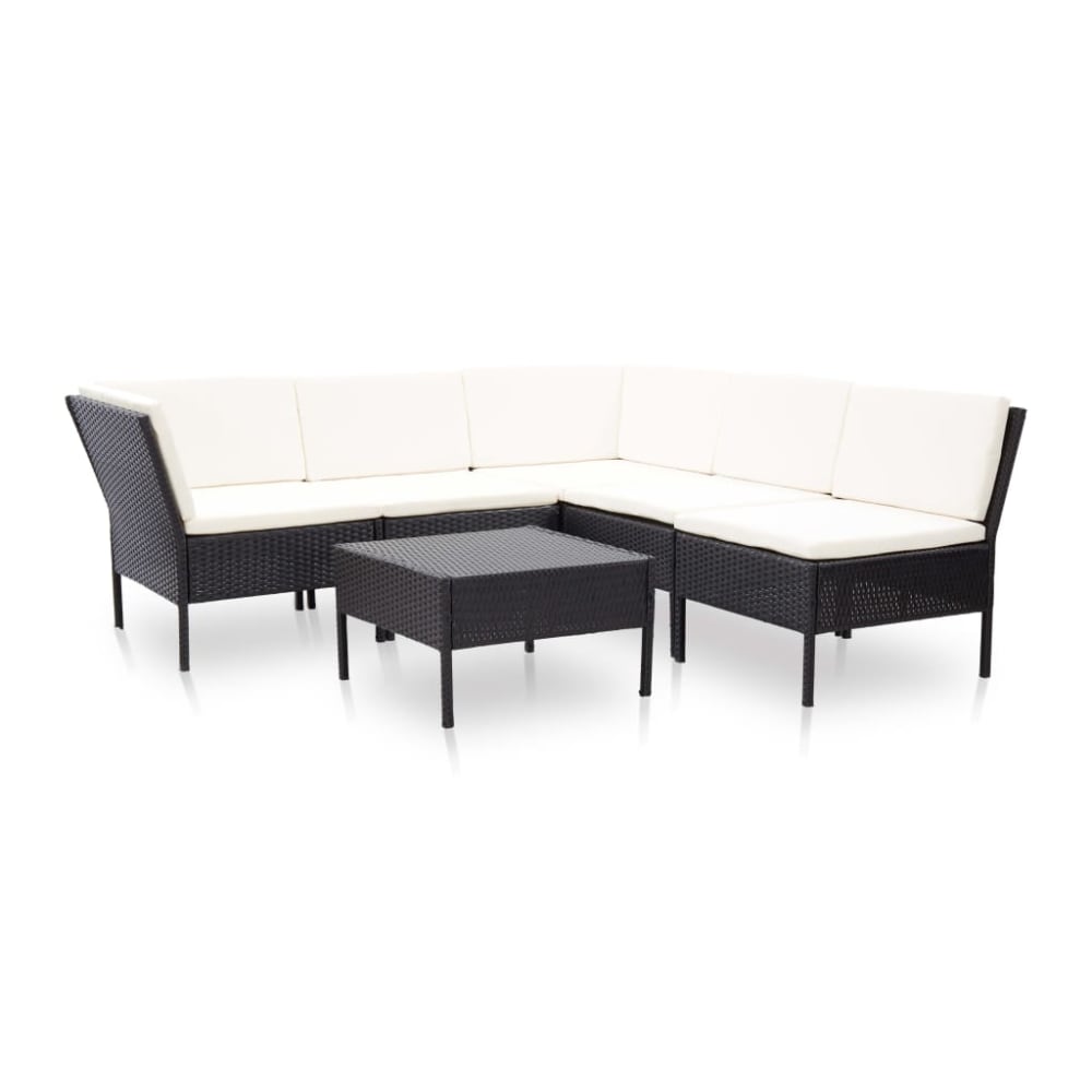 Salon de jardin meuble résine noire 69 x 69 x 67 cm Salon de jardin meuble résine noire 69 x 69 x 67 cm