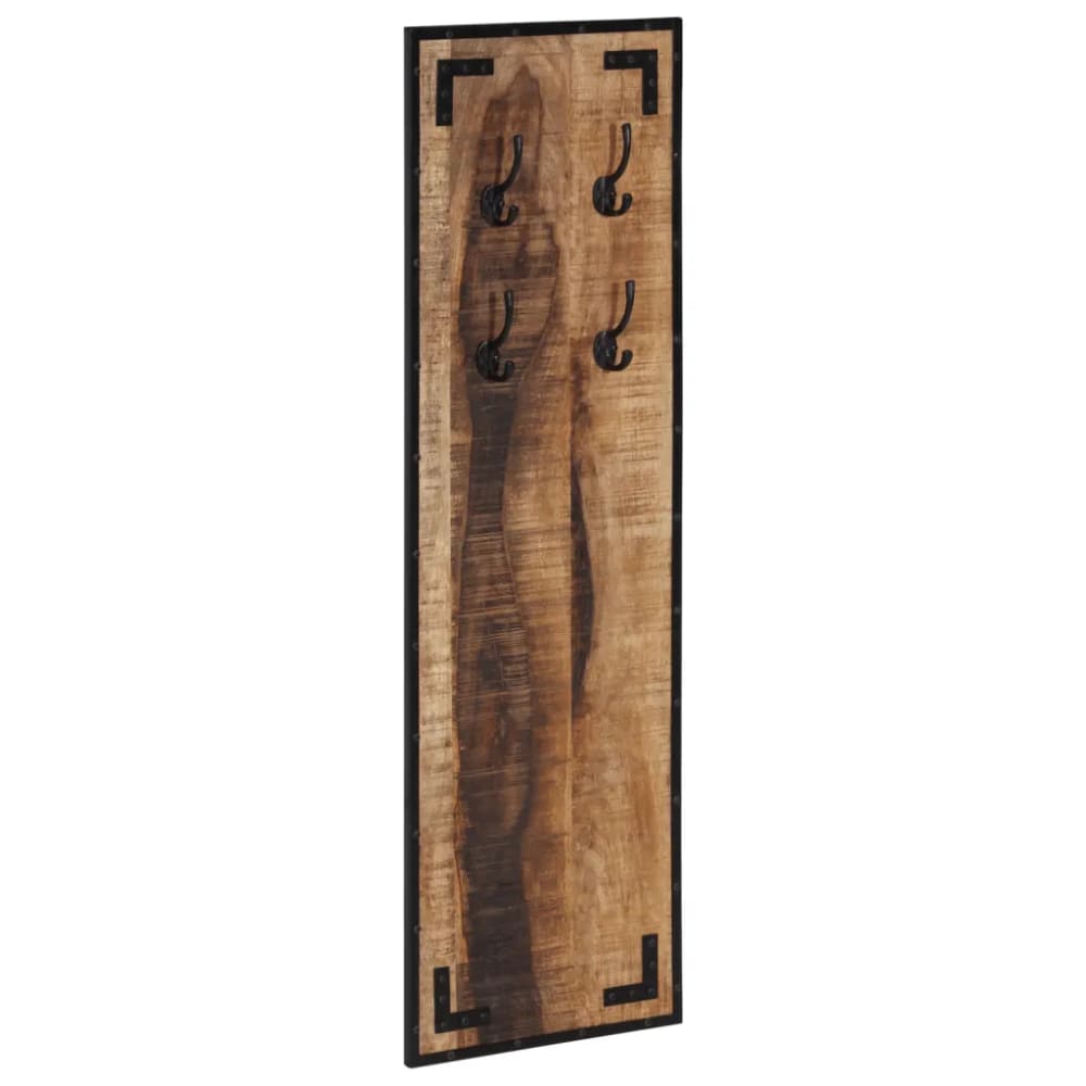 Porte-manteau mural décoratif design bois marron 35 x 8 x 110 cm Porte-manteau mural décoratif design bois marron 35 x 8 x 110 cm