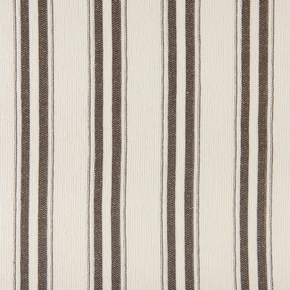 Rideau coton recyclé tissé en france - 140x280cm - taupe — vue 3