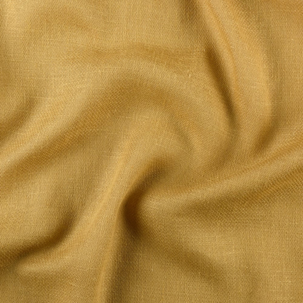 Rideau à anneaux - tissé en france - 145x260cm - moutarde — vue 3