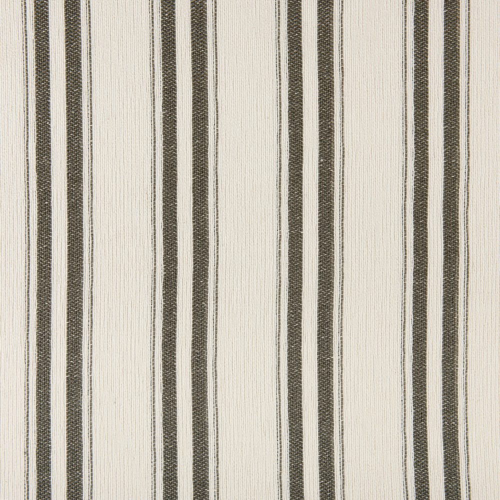 Rideau - coton recyclé tissé en france - 140x280cm - vert kaki — vue 3