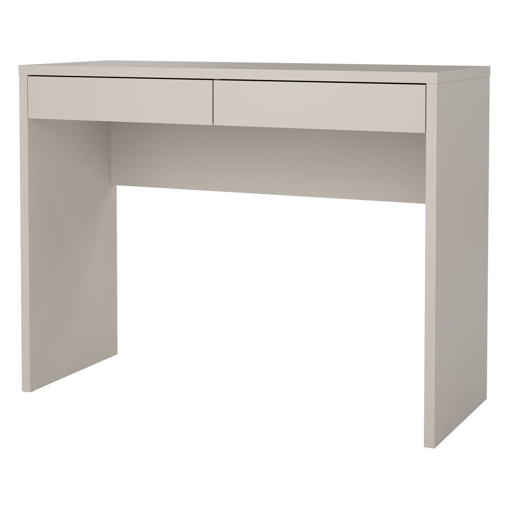 Dmora Schreibtisch Holz Beige Kaschmir 100x40x77 cm Beige Holz