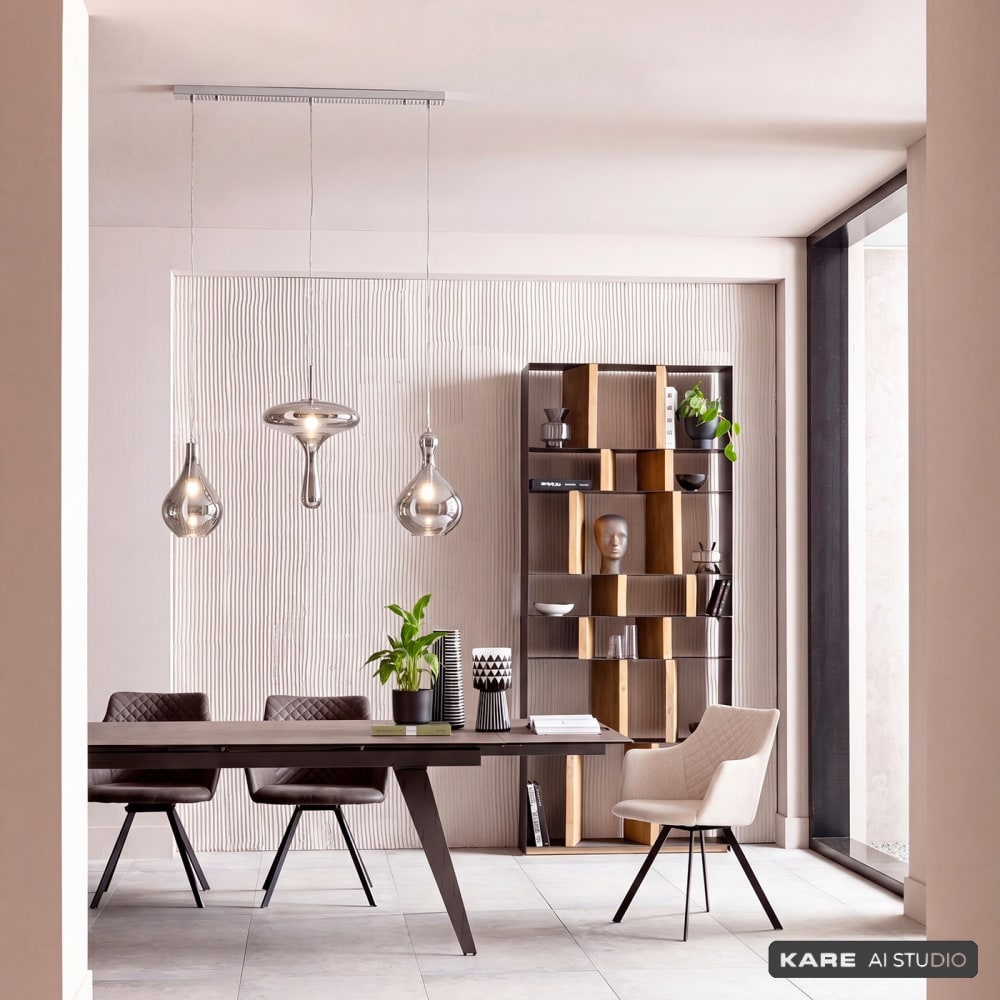 Suspension en verre — vue 3