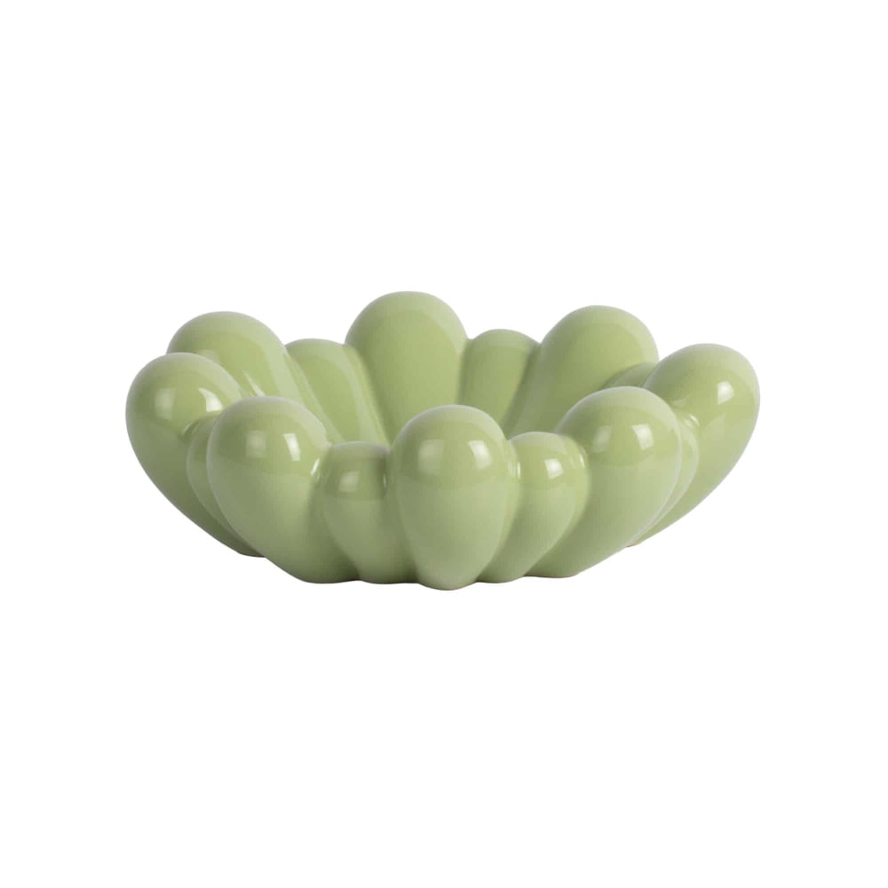 Plat céramique vert doux 24x24x8cm Plat céramique vert doux 24x24x8cm