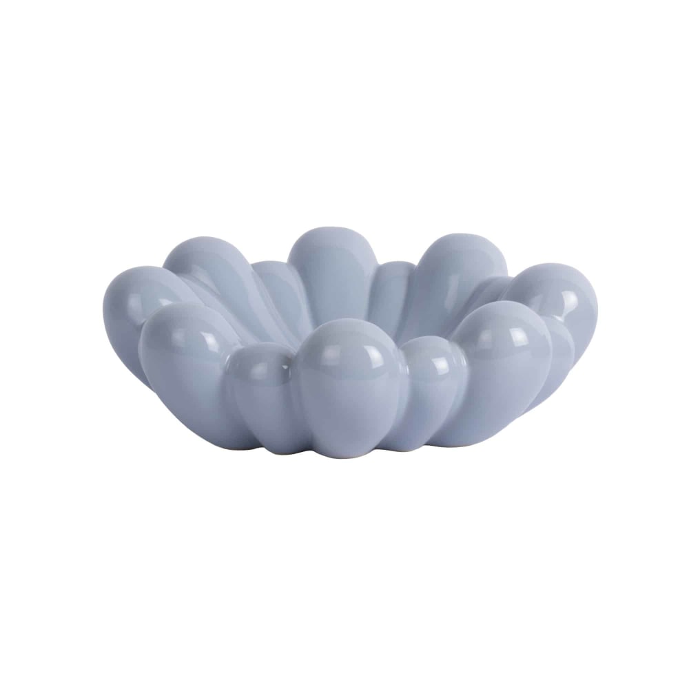 Plat céramique bleu doux 24x24x8cm Plat céramique bleu doux 24x24x8cm
