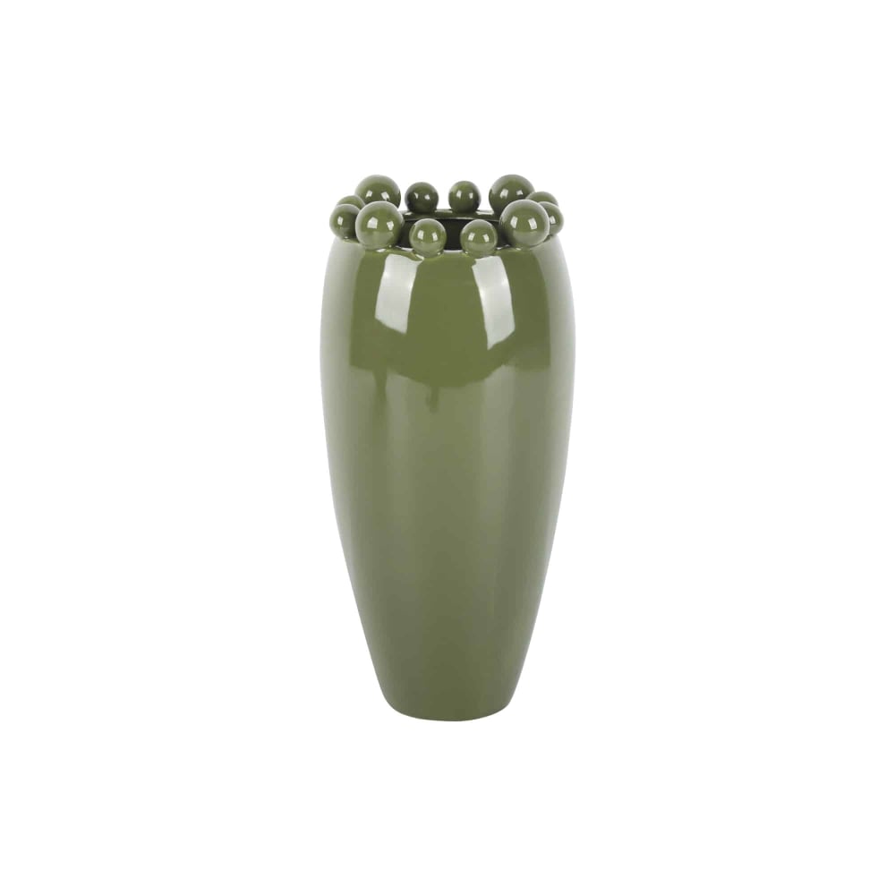 Vase céramique vert 14x14x30cm Vase céramique vert 14x14x30cm