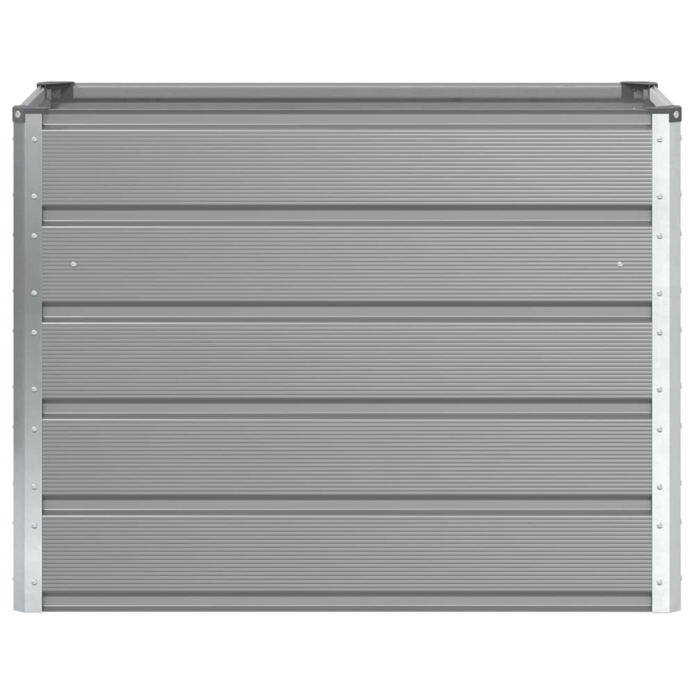 Jardinière moderne pour jardin 100 x 50 x 77 cm gris — vue 3