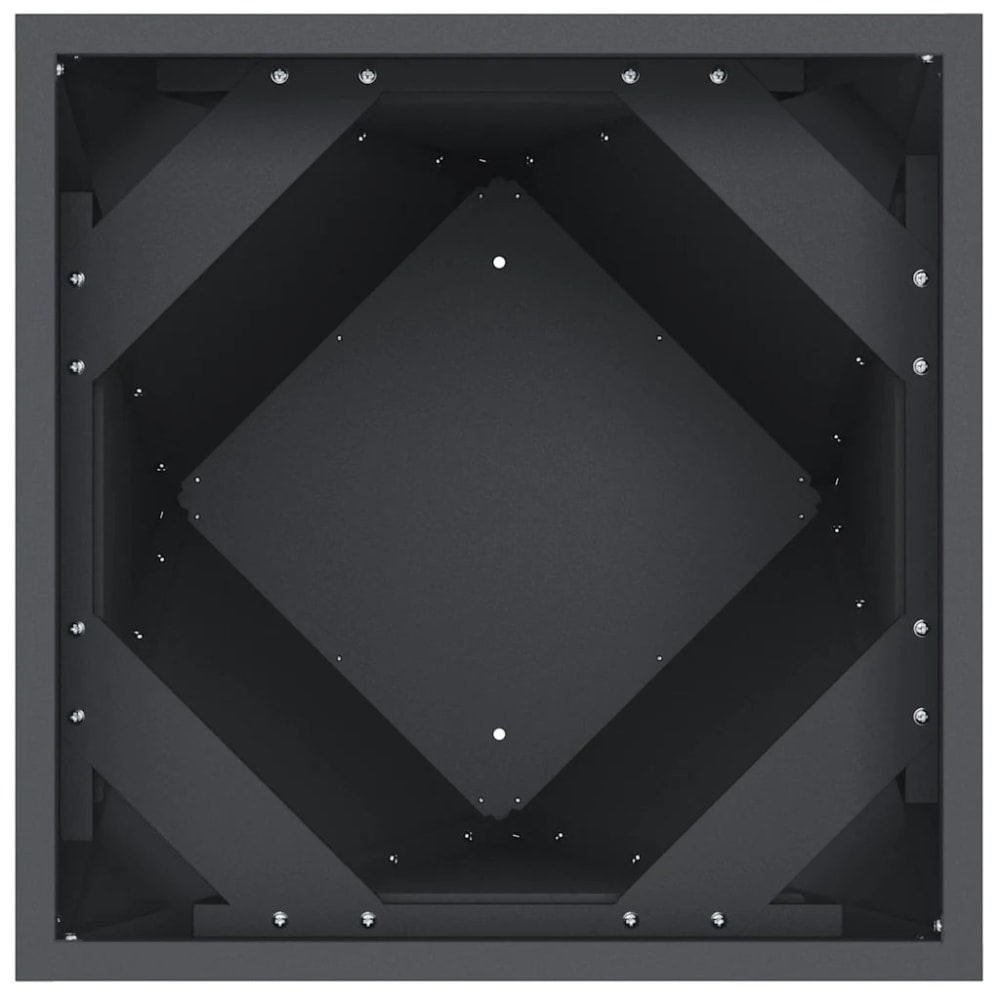 Jardinière rectangulaire moderne extérieur 40 x 40 x 75 cm — vue 4