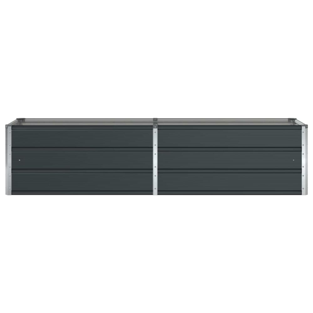 Jardinière rectangulaire design moderne 195 x 50 x 45 cm — vue 3